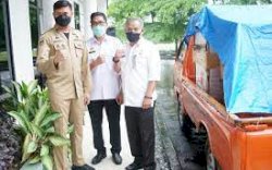 Pemkab Gowa Terima Bantuan Ventilator, Rapid Antigen dan VTM dari BNPB