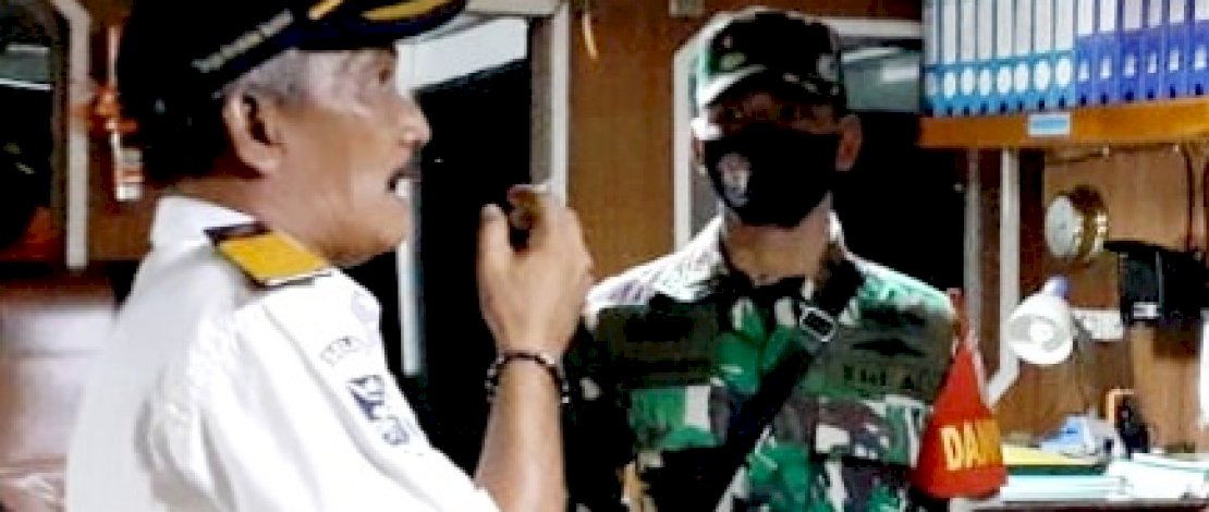 KMP Bontoharu Sempat Hilang Kontak, Pos TNI AL Siaga I di Pelabuhan Pamatata Selayar