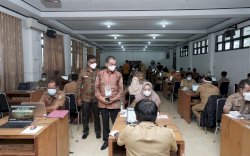 Ujian Dinas dan Penyesuaian Ijazah 290 ASN di Sulawesi Berlangsung di Kabupaten Gowa