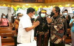 Wali Kota Danny Hadiri Perayaan Paskah Jemaat RAMA, Serukan Kerukunan Umat Beragama