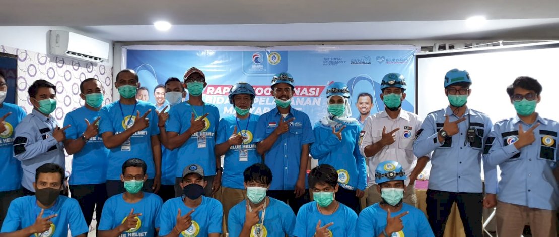 Blue Helmet Turunkan Tim elite Penaggulangan Bencana di Bima NTB