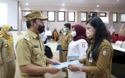 Lantik 91 Pejabat Fungsional, Danny : Seharusnya Kalian Dilantik Sebelum Saya