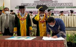 Jelang Digitalisasi Penyiaran, STIE Amkop dan KPID MoU