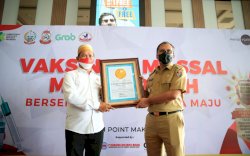 Festival Vaksinasi Makassar Cetak Rekor Terbanyak Di Indonesia 