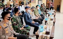 Ketua DPRD Makassar dan FORKOPIMDA di Pencanangan Vaksin Covid-19