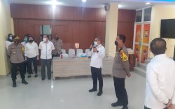 Kunjungan Kerja Itwasum Mabes Polri di Polres Pangkep