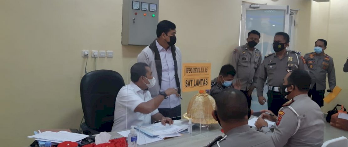 Kunjungan Tim Wasrik Itwasum Mabes Polri.