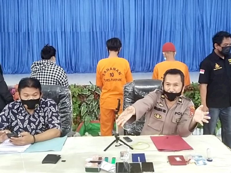 Anak di Bawah Umur Jadi Kurir Sabu, Polres Parepare Bongkar Jaringannya