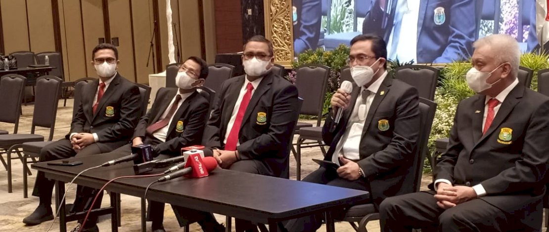 Suasana pelantikan Dewan Pengawas PP-PBSI.