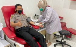 Peduli Kemanusiaan, Serdik Sespimmen Dikreg 61-2021 Donor Darah di PMI