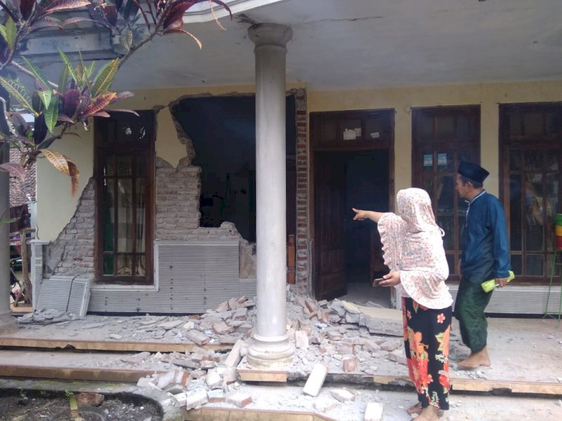 Gempa Magnitudo 6,7 Guncang Malang, Sejumlah Rumah Rusak