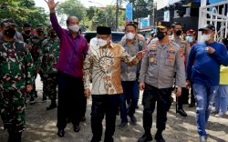 Ketua PBNU Kunjungi Lokasi Bom Bunuh Diri di Depan Gereja Katedral