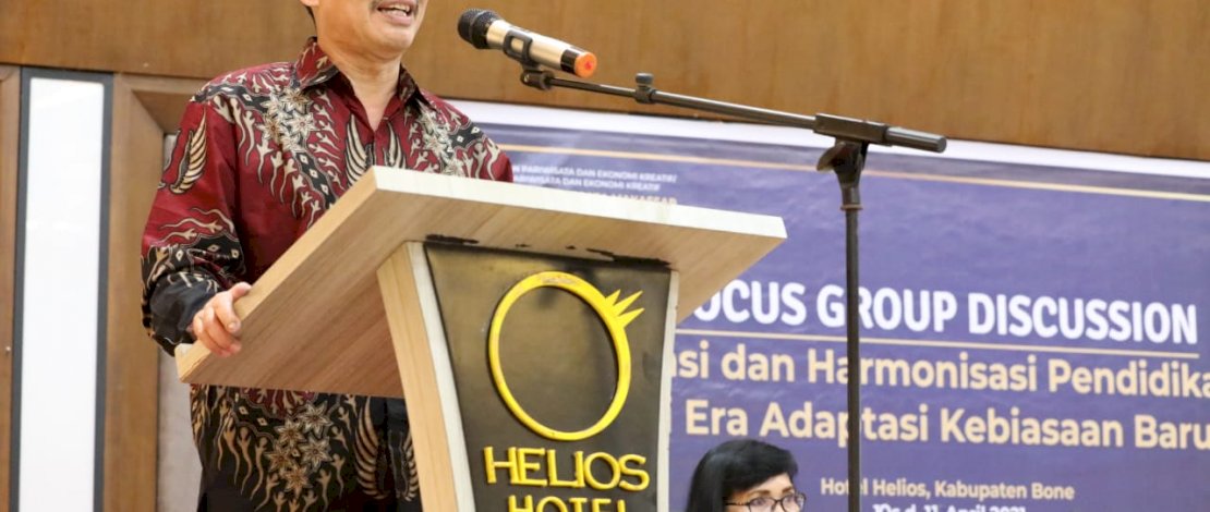 Suasana FGD Poltekpar Makassar di Hotel Helios Bone.