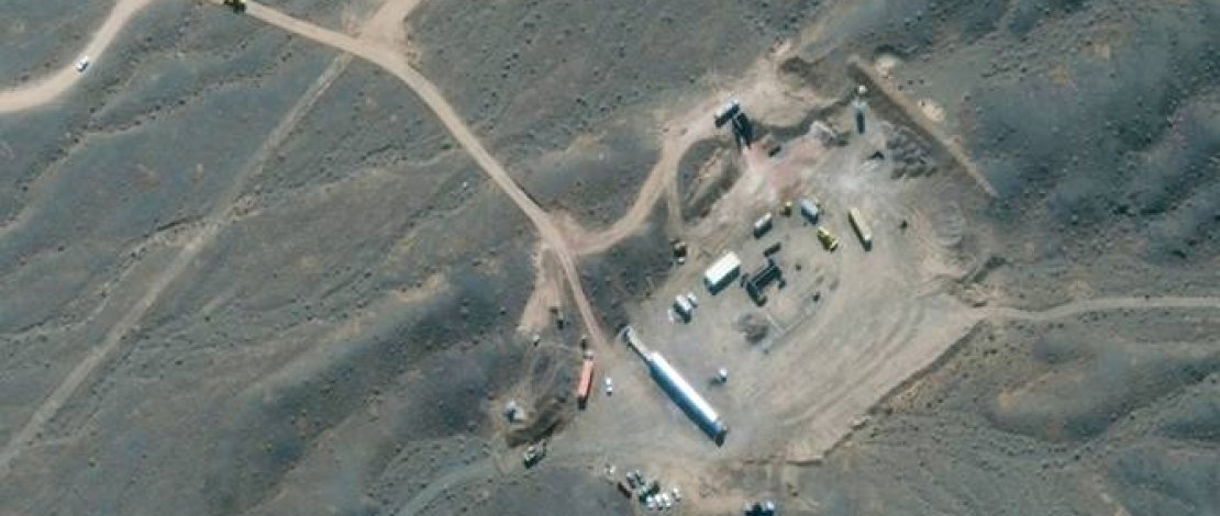 Gambar satelit yang disediakan oleh Maxar Technologies pada 28 Januari menunjukkan fasilitas nuklir Natanz Iran, di selatan ibu kota Teheran. (Foto: AFP)