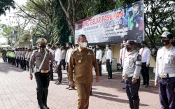 Bupati Luwu Pimpin Apel Gelar Pasukan Operasi Keselamatan Tahun 2021