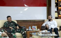Direksi Kalla Group Silaturahmi Bersama Pangdam XIV Hasanuddin