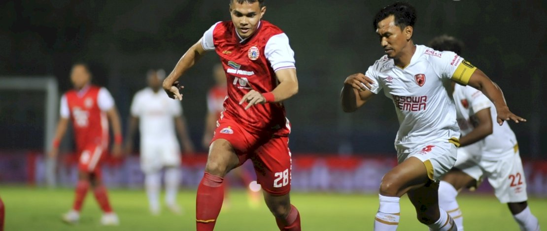 Laga PSM Makassar vs Persija Jakarta. IST