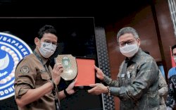 Sandiaga Uno Sebut Taufan Pawe Walikota Inovatif