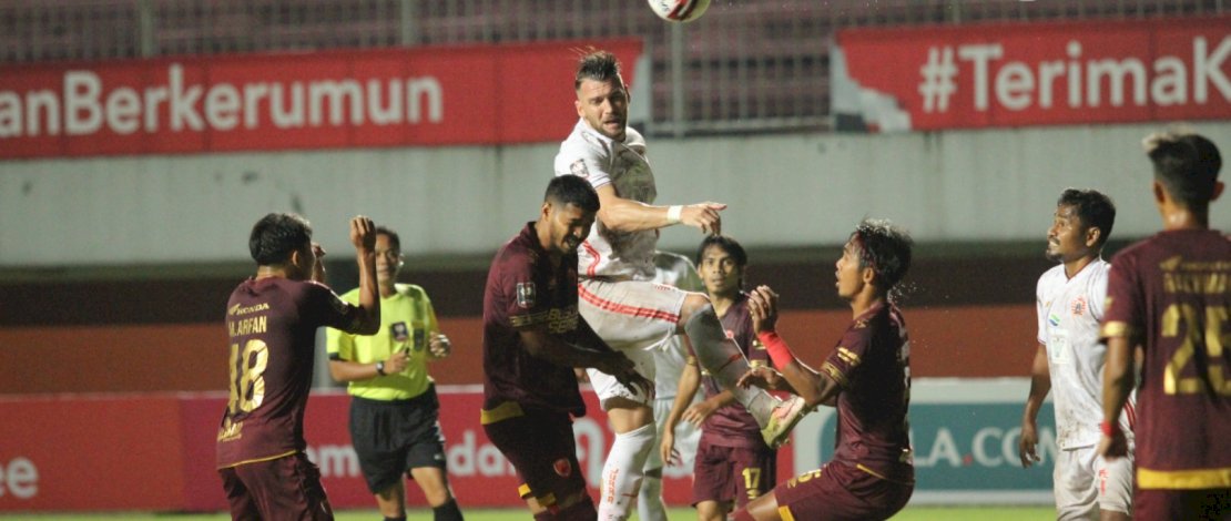 Laga PSM Makassar vs Persija, Kamis (15/4/2021) malam. 