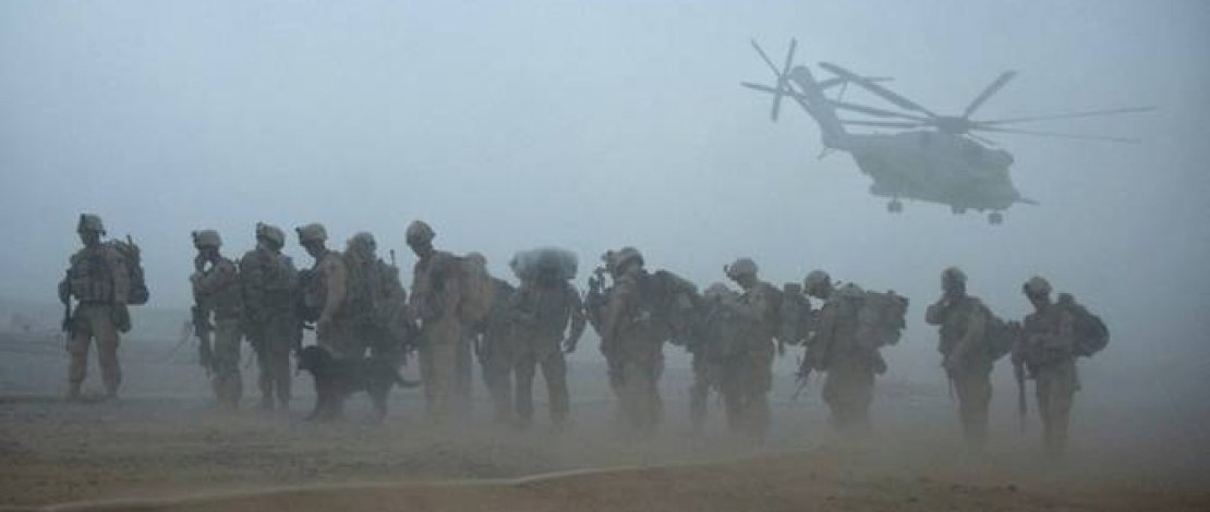 Pasukan AS di provinsi Helmand pada tahun 2009. (Foto: AFP via CNA)
