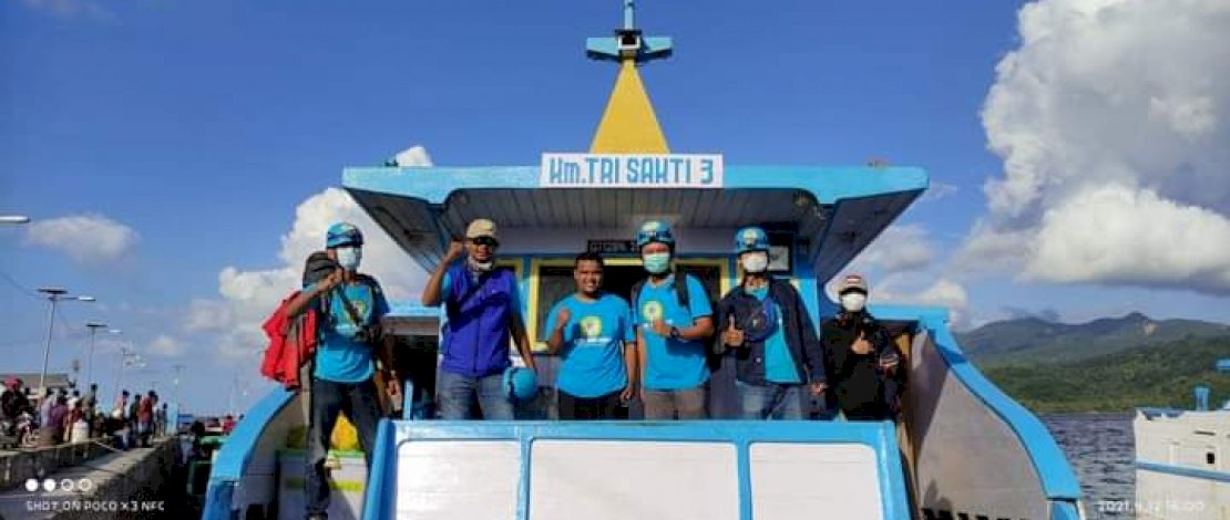 Hari ini, Partai Gelora Kirim Bantuan Ke NTT dengan Kapal Phinisi