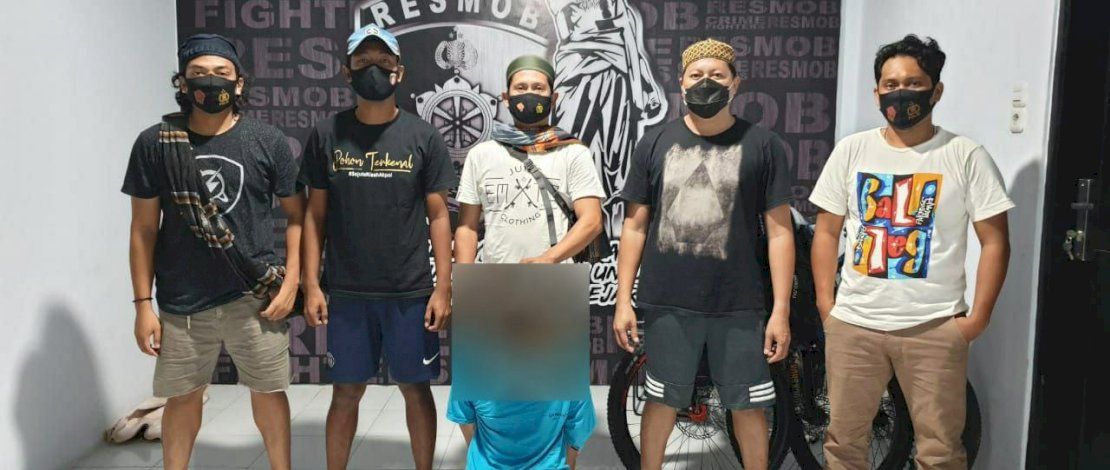 Pelaku penganiayaan dibekuk Sat Resmob Polres Pinrang.