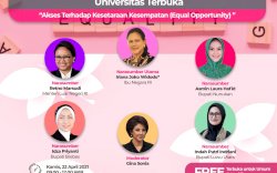 Indah Putri Indriani Bersama Ibu Negara Iriana Joko Widodo Jadi Pembicara di KSF Universitas Terbuka