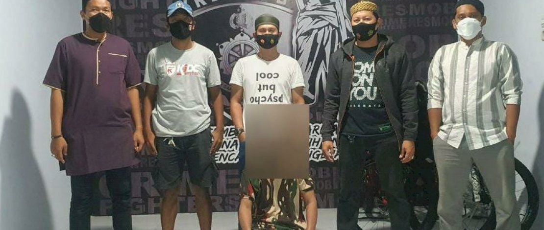 Pelaku pencurian dibekuk Tim Crime-Fighters Resmob Satreskrim Polres Pinrang.