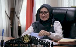 Mensos Tri Rismaharani, Bupati Luwu Utara Indah Putri Indriani Bicara Kiprah Perempuan di Masa Pandemi