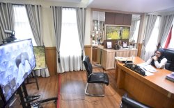 Di Hadapan Menteri Sosial Tri Rismaharini, Bupati Indah Perkenalkan Inovasi Getar Dilan