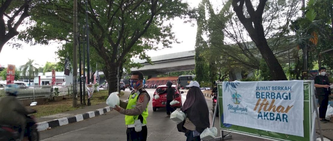 Kegiatan berbagi Ifthar pada tahun 2020. IST