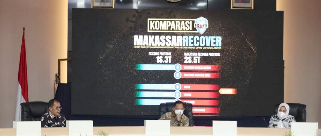 Paparkan Program Makassar Recover, Wali Kota Danny Ungkap Peningkatan Peserta Vaksin