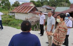 Soal Pembangunan Kanal Salu Matoto, Wabup Suaib dan BBWSPJ Langsung Tinjau Lapangan