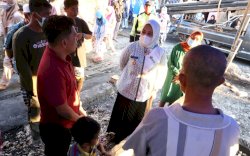 Fatmawati Rusdi Pastikan Bantuan Korban Kebakaran Bontoduri Terpenuhi