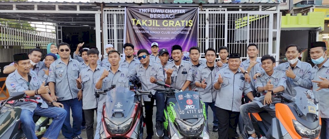 Bagi takjil YNCI Chapter Luwu.