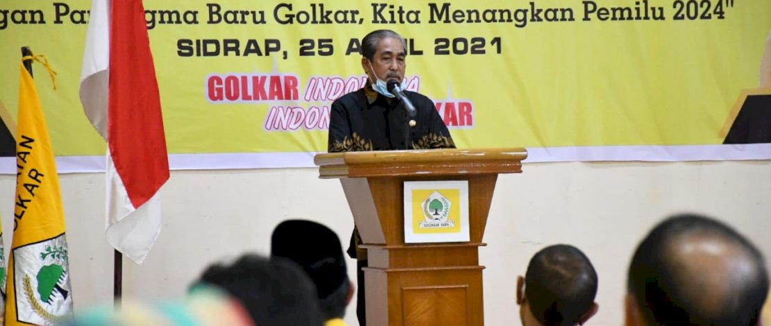 Dorong TP Maju Gubernur, Bupati Sidrap: Sosok Begini Harus Kita Promosikan