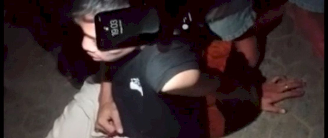 Penyerang warkop Megazone.