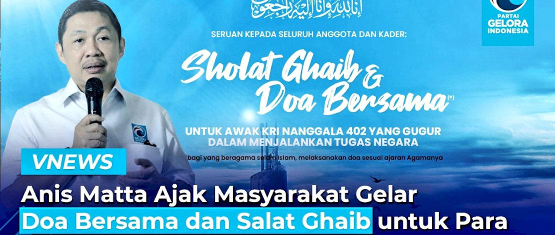 Ajakan salat ghaib Anis Matta. Foto lain, kunjungan belasubgkawa DPD Gelora Balikpapan ke Lanal Balikpapan.