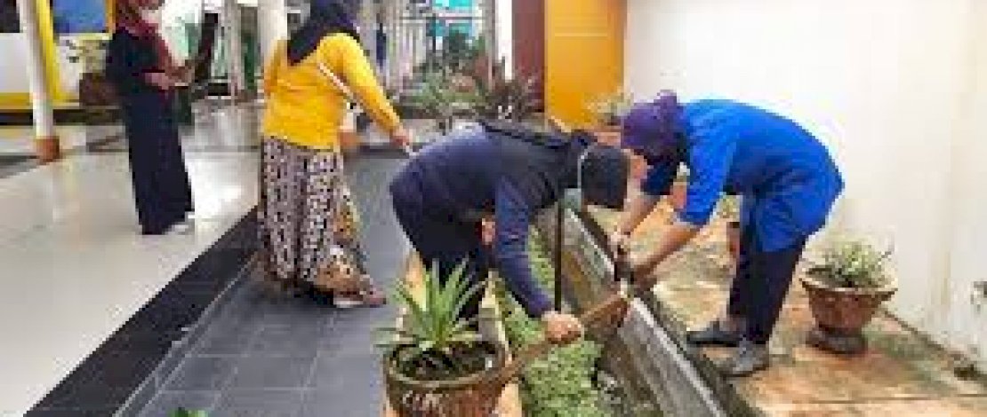 Jumat bersih RSUD Andi Makkasau