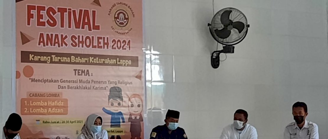 Suasana pembukaan Festival Anak Shaleh di Sinjai.