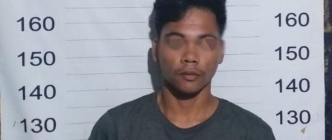 Pelaku curanmor dan barang bukti.