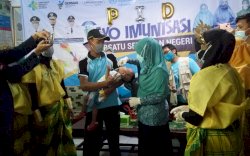 Takalar Jadi Pusat Pelaksanaan Pekan Imunisasi Dunia Tahun 2021 