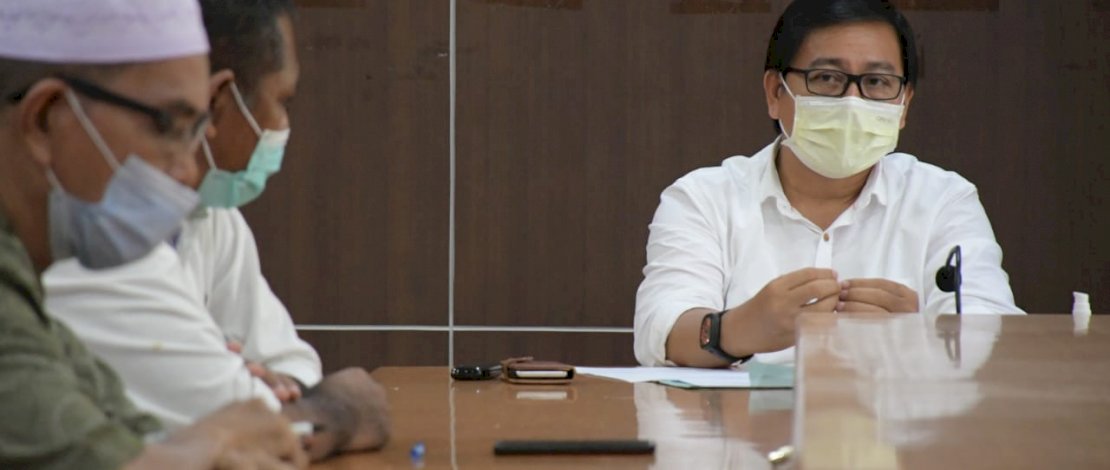 Suasana rakor Pemkab Lutra dipimpin Wakil Bupati Suaib Mansur.