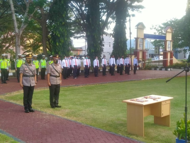 Kapolres Luwu Terima Sertijab Dua Pejabat Baru
