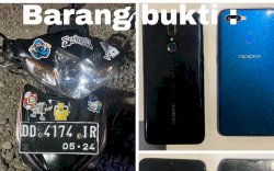 Begal Spesialis Wanita Dibekuk Petugas Polrestabes Makassar