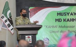 Hadiri Musda II KAHMI, Danny Minta Dukungan Sukseskan Makassar Recover