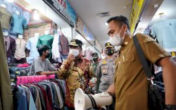 Bersama Kapolda, Plt Gubernur Sulsel Sidak di Pasar Butung dan Mall Panakkukang  