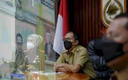 Antisipasi Lonjakan Covid 19 Jelang Lebaran, Danny Pomanto  Rakor Bersama Mendagri