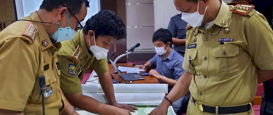 Suasana kesepakatan batas wilayah Sinjai-Gowa dan Sinjai-Bantaeng.