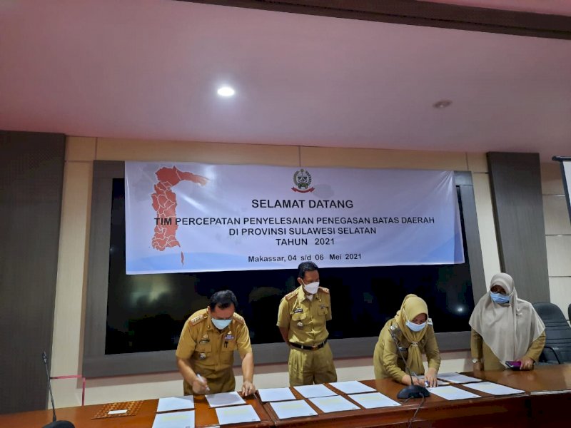 Batas Wilayah Sinjai-Gowa dan Sinjai-Bantaeng Disepakati